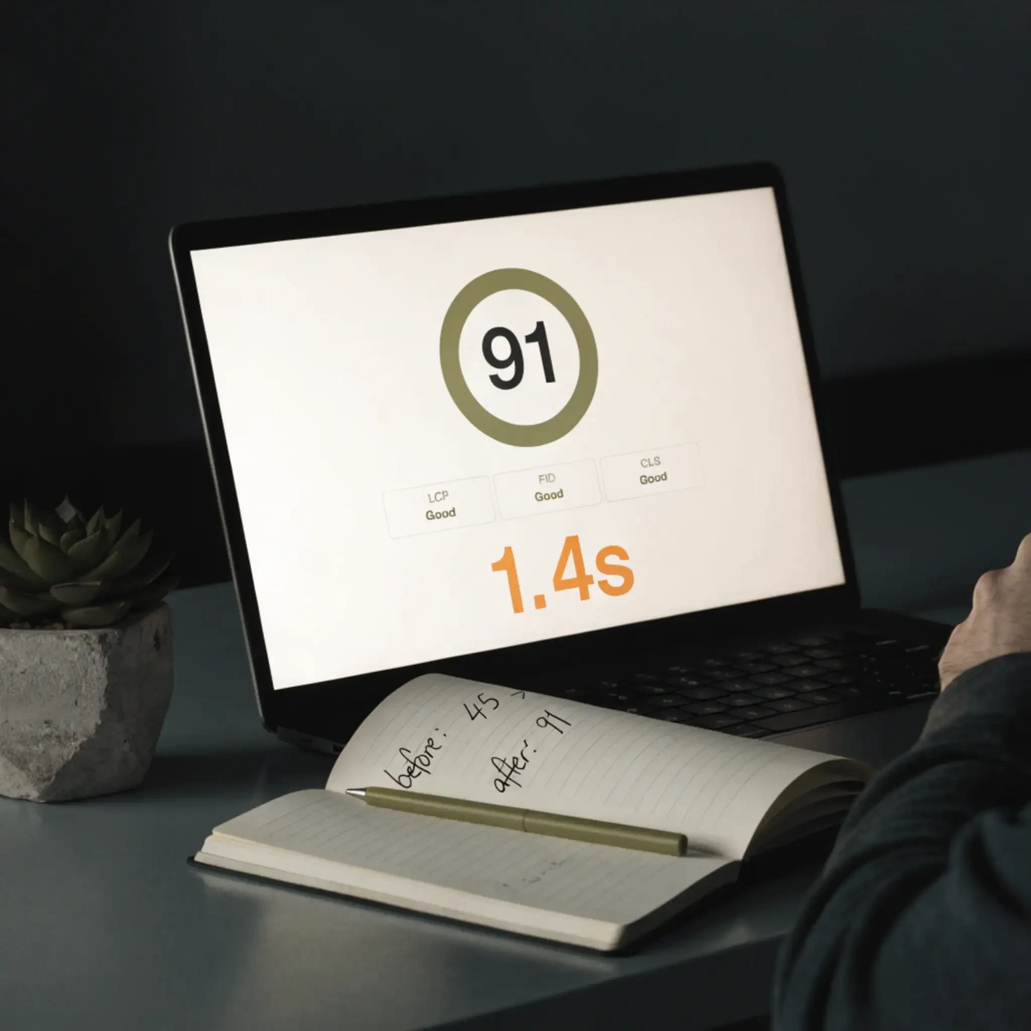 Rýchle weby s PageSpeed 90+ pre novozámocké firmy